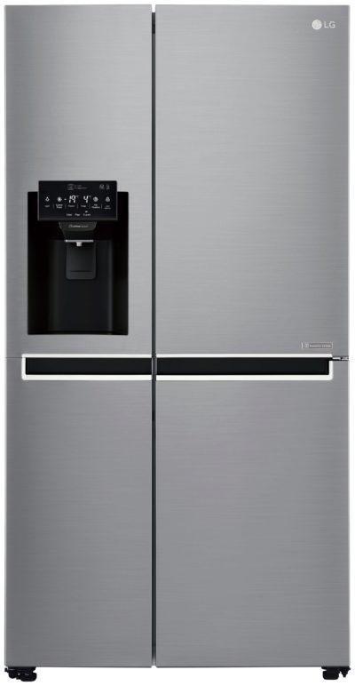 LG - GSL760PZXV American Style - Fridge Freezer - Shiny Steel